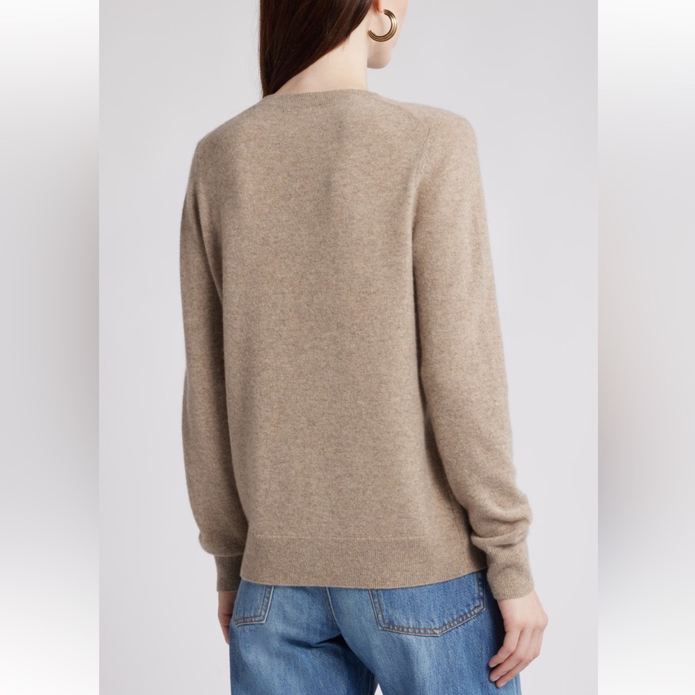 NORDSTROM 100% Cashmere Crewneck Sweater NWT - Picture 4 of 11